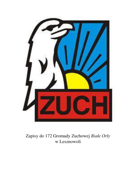 NABÓR DO GROMADY ZUCHOWEJ