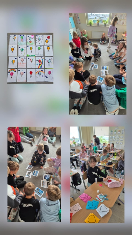 Wakacyjne inspiracje w świetlicy klas I