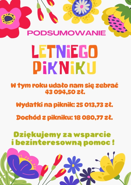 Podsumowanie letniego pikniku