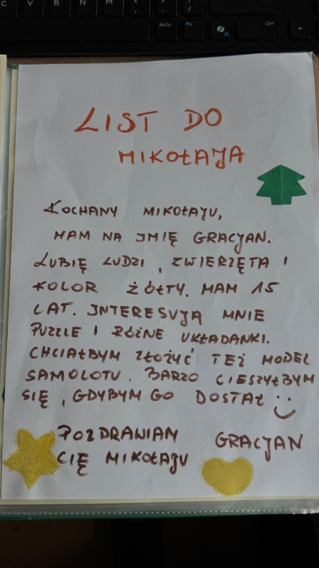 List do św Mikołaja