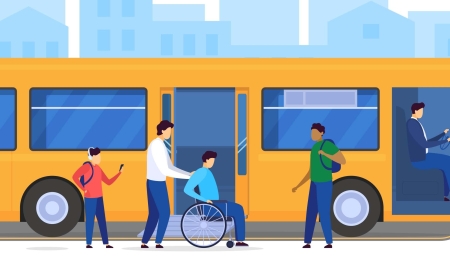 Dowóz niepełnosprawnych dzieci  / uczniów  do placówek oświatowych realizowany przez ZOPO w Lesznowoli 