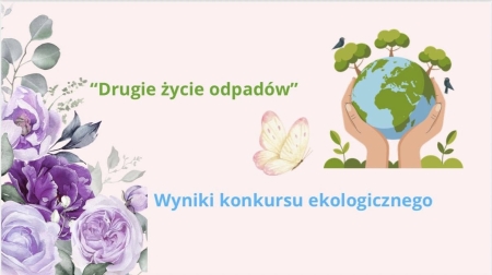 Konkurs „Drugie życie odpadów” w klasach 1–3